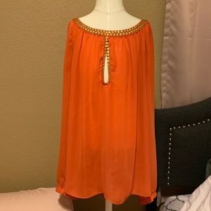 Michael Kors Sheer Top